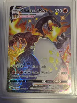 Pokemon Charizard VMAX SV107/SV122 Holo Full Art Shining Fates - Image 1