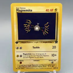 Magnemite 60/82 - Team Rocket - 1st Edition - Pokemon TCG - Image 2