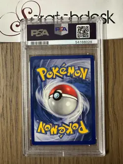 PSA 8 - Pokemon METAPOD - 1st EDITION Shadowless Base Set - 54/102 - Common - Image 2