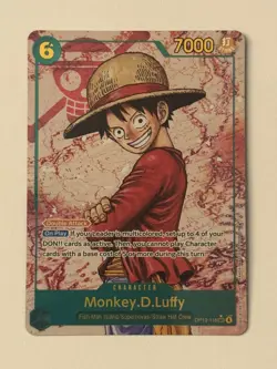 One Piece Monkey D. Luffy SEC OP13-118 Carrying On His Will English - Image 1