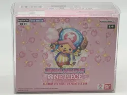 One Piece EN EB-01 Memorial Collection Extra Booster Box Sealed w/ Plastic Case - Image 1