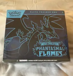 Pokemon Mega Evolution Phantasmal Flames Elite Trainer Box ETB sealed - Image 1