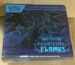 Pokemon Mega Evolution Phantasmal Flames Elite Trainer Box ETB Sealed - Image 2