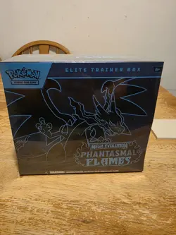 Pokemon Mega Evolution Phantasmal Flames Elite Trainer Box ETB Sealed In Hand - Image 1
