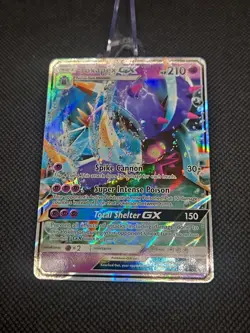 Pokemon TCG Toxapex GX #57 Gaurdians Rising NM Pokemon Card - Image 5