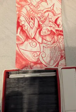 Big Deck, DeckBox, Sleeves And Card Lot; Yugioh, Digimon, One Piece, Vanguard. - Image 3