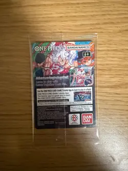 One Piece Monkey D. Luffy US Voyage College Basketball Promo Card Gonzaga SEALED - Image 2