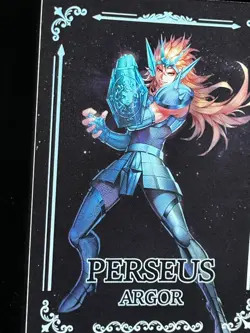 Perseus Algol Perseus Argor Saint Seiya Card TCG Japanese JAPAN Holo Very Rare - Image 2
