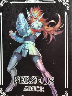 Perseus Algol Perseus Argor Saint Seiya Card TCG Japanese JAPAN Holo Very Rare - Image 3