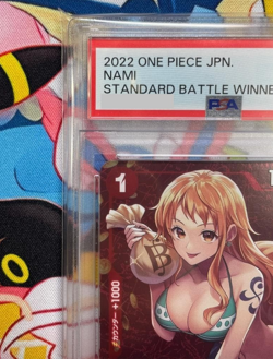 Reserved for red_blue22 PSA 9 One Piece Card Nami ST01-007 Winner Promo Japanese - Image 3