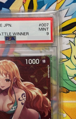 Reserved for red_blue22 PSA 9 One Piece Card Nami ST01-007 Winner Promo Japanese - Image 4