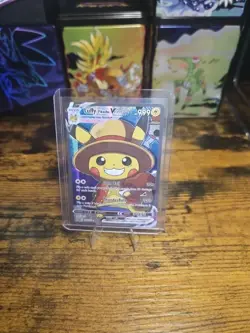 Luffy X Pikachu One Peice And Pokemon Crossover Fan Art Card! - Image 1