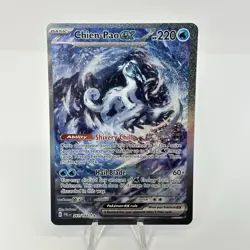 Pokemon Chien-Pao ex 261/193 Double Rare Full Art SV02 Paldea Evolved Holo Card - Image 1