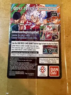 One Piece Monkey D Luffy US Voyage Card, College Basketball St. John's SEALED - Image 3