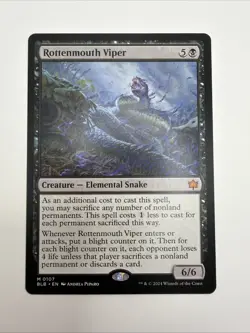 Rottenmouth Viper MTG: Bloomburrow Mythic- NM - Image 3