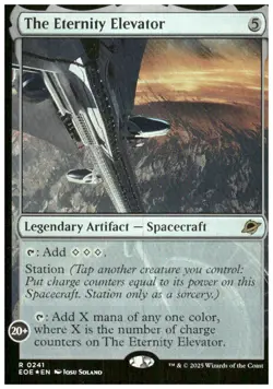 Edge of Eternities #241 The Eternity Elevator Foil - Image 1