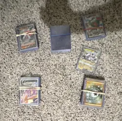 Pokemon TCG Mixed Card Lot Vmax V GX EX Promo Holo Foil Cards - Image 1