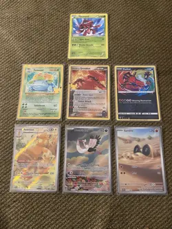 Pokemon TCG Holo & Regular Lot - Genesect, Venusaur, Groudon, Yveltal - 7 Cards - Image 1