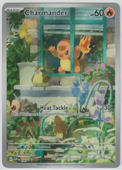 Charmander 44 Promo - Pokemon TCG Obsidian Flames SVP ETB Black Star Promo - NM - Image 2