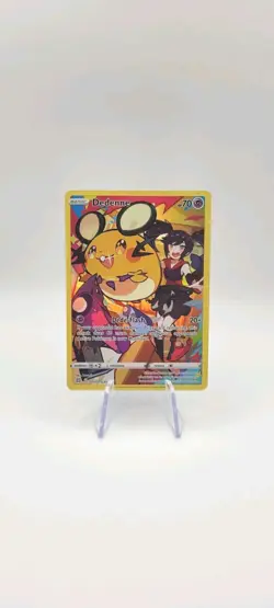 Pokemon TCG: Dedenne TG07/TG30 Swsh09: Brilliant Stars Trainer Gallery Holo NM - Image 1