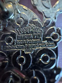 Mega Rayquaza Collector's Pin 2015 Metal Enamel Pin Roaring Skies Pokemon - Image 3