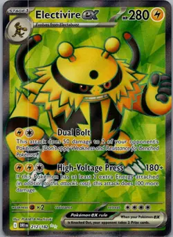 Electivire ex 212/182 Ultra Rare Destined Rivals Pokemon Near Mint - Image 1