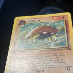 Kabuto (50/62) - Fossil - 1st Edition - 1999 First Edition - Pokemon TCG - Image 3