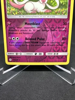 Pokemon TCG Sylveon Sun & Moon Cosmic Eclipse 155/236 Reverse Holo Rare Card - Image 4