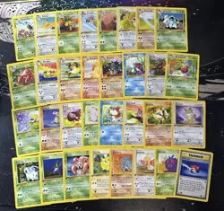 Complete Jungle 1st Edition Pokemon Non Holo 32/62 MINT / NM Common Uncommon - Image 1