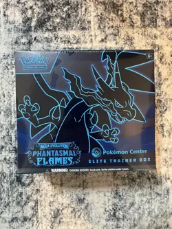 Pokemon Center Mega Evolution Phantasmal Flames Elite Trainer Box PC ETB - Image 1