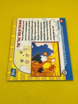 Pokemon Tcg The "Tail" End of the Race #50 Foil Topps Blue Logo - Image 5