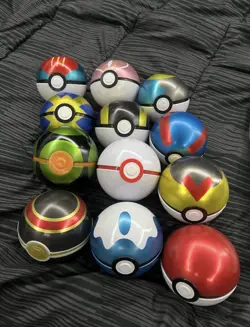Pokemon Pokeball Tins 12 Empty Ball set - Image 1