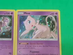 Pokemon Legendary Mew SM215 And Mewtwo SM214 NM-MINT Condition - Image 4