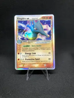 Kingdra Ex 94/101 Pokemon Dragon Frontiers Holo Rare - Image 1