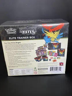 Hidden Fates ETB Elite Trainer Box Pokemon TCG Sealed Brand New Factory Sealed - Image 3