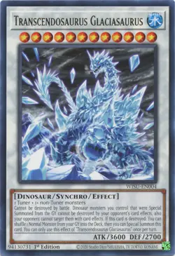 Wild Survivors #WISU-EN004 Transcendosaurus Glaciasaurus - Image 1