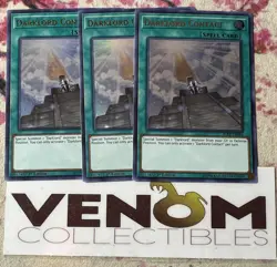 3x (M/NM) - Darklord Contact - BLRR-EN094 - Ultra Rare - 1st Edition YuGiOh - Image 1
