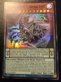 Enneacraft - Archa.TAIL PHRE-EN023 1st Ed. Super Rare Phantom Revenge Yu-Gi-Oh! - Image 1