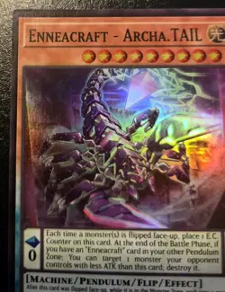 Enneacraft - Archa.TAIL PHRE-EN023 1st Ed. Super Rare Phantom Revenge Yu-Gi-Oh! - Image 2