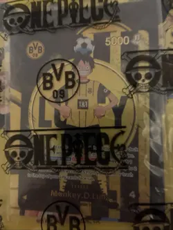 BVB x One Piece Goodie Bag incl. Monkey D. Luffy Ruffy PromoCard ST13-003 Sealed - Image 2
