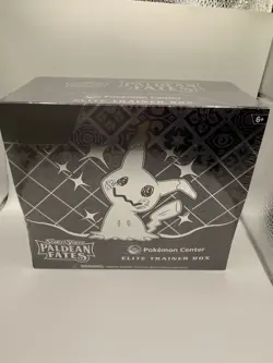 Paldean Fates Pokemon Center Elite Trainer Box ETB (Exclusive) New & Sealed - Image 1