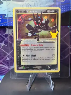 Greninja Gold Star SEALED Promo SWSH144 Pokemon TCG Holo Celebrations NM/Mint - Image 1