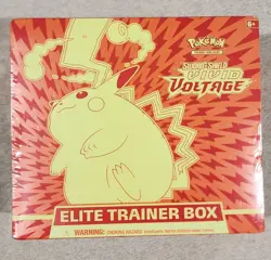 Pokemon TCG: Sword & Shield-Vivid Voltage Elite Trainer Box (133 Cards) 820650807688 - Image 1