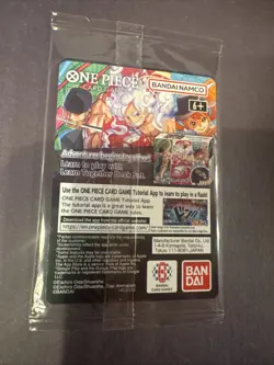 One Piece US Voyage College Basketball Card Monkey D. Luffy Sealed Rutgers - Image 2