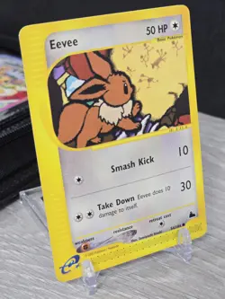 Pokemon Card TCG Eevee 54/144 Skyridge Regular Common Non Holo 2003 - Image 1