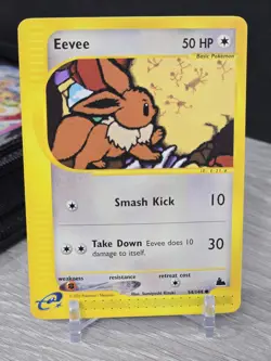 Pokemon Card TCG Eevee 54/144 Skyridge Regular Common Non Holo 2003 - Image 5