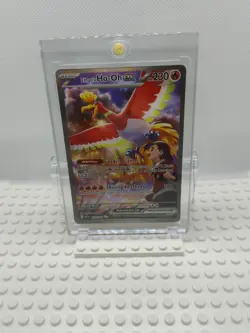 Pokemon Card TCG Ethan's Ho-Oh ex 230/182 SV10 Destined Rivals Rare Holo EX M/NM - Image 1