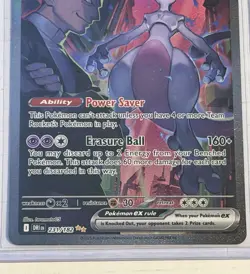 Pokemon Card TCG: Team Rockets Mewtwo EX SIR 231/182 Destined Rivals - NM - Image 4