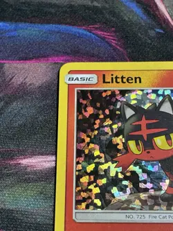 Litten 015/025 McDonald's 25th Anniversary Holo Pokemon Card - Image 2