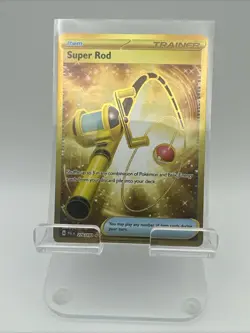 Super Rod (Paldea Evolved 276/193) Gold Ultra Rare - Pokemon TCG card - Image 1